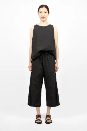 23_178 Wide&Short Trousers TC Black