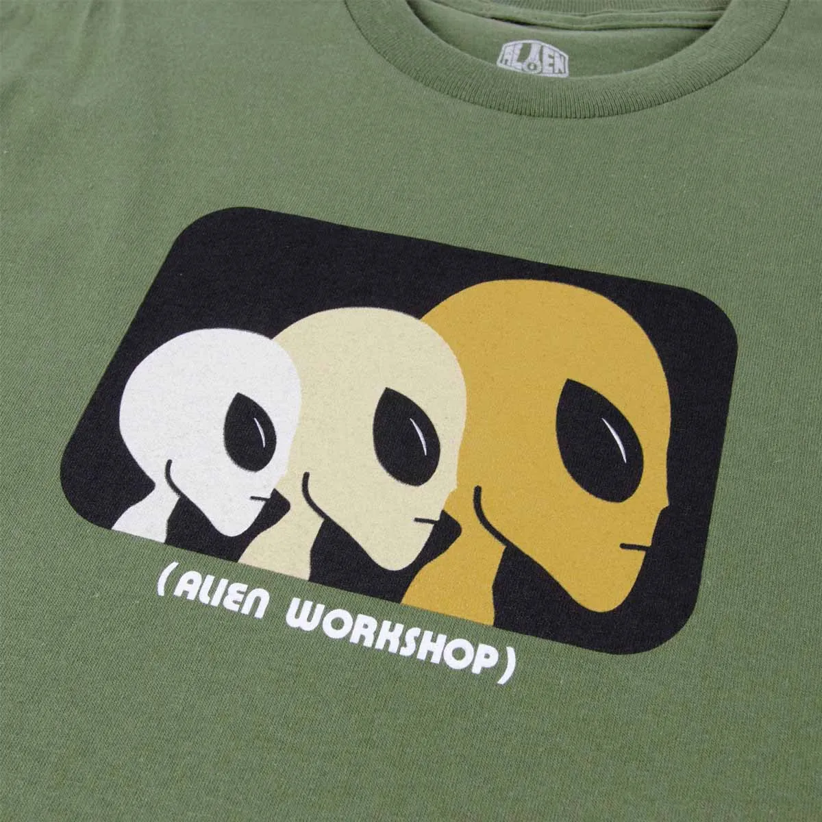 Alien Workshop - Strobe Tee Olive