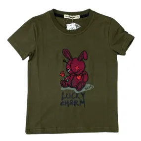 Black Keys Kids Lucky Charm T-Shirt (Olive)