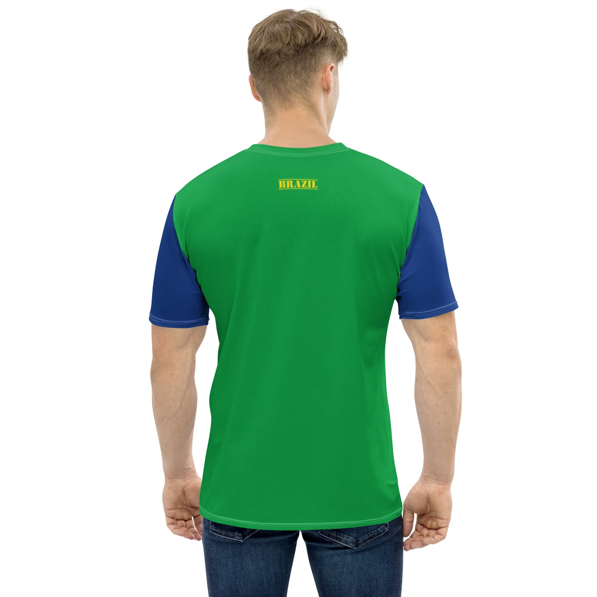 Brazil Flag T-shirt / Mens Flag Shirt / World Cup Clothing