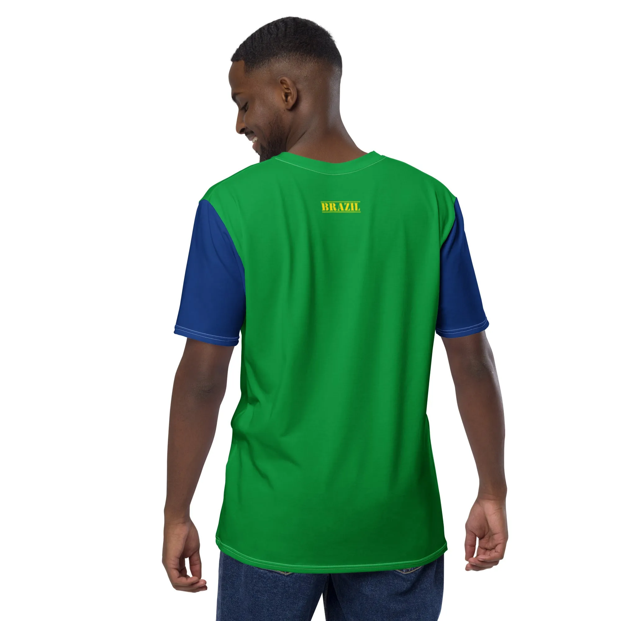 Brazil Flag T-shirt / Mens Flag Shirt / World Cup Clothing