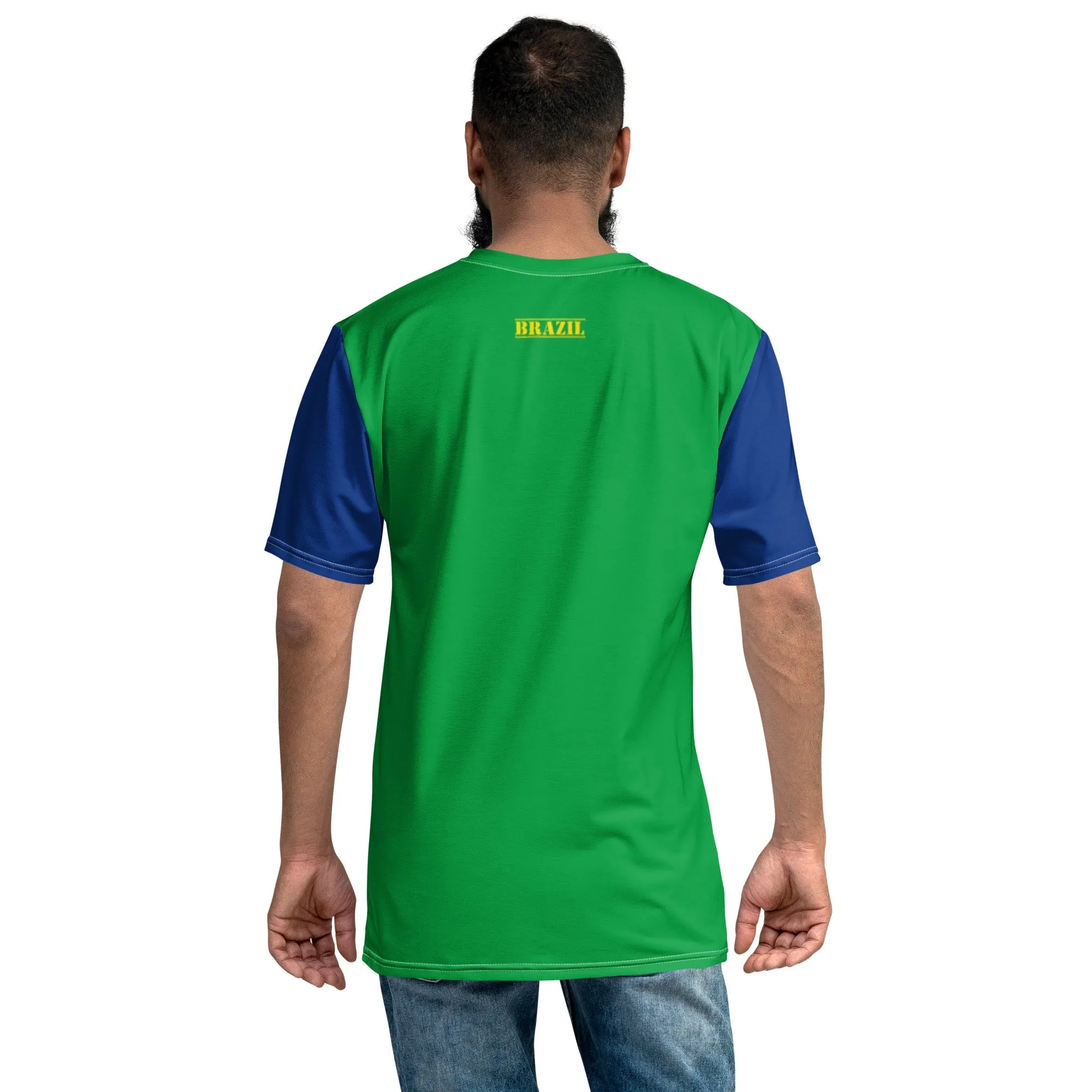 Brazil Flag T-shirt / Mens Flag Shirt / World Cup Clothing