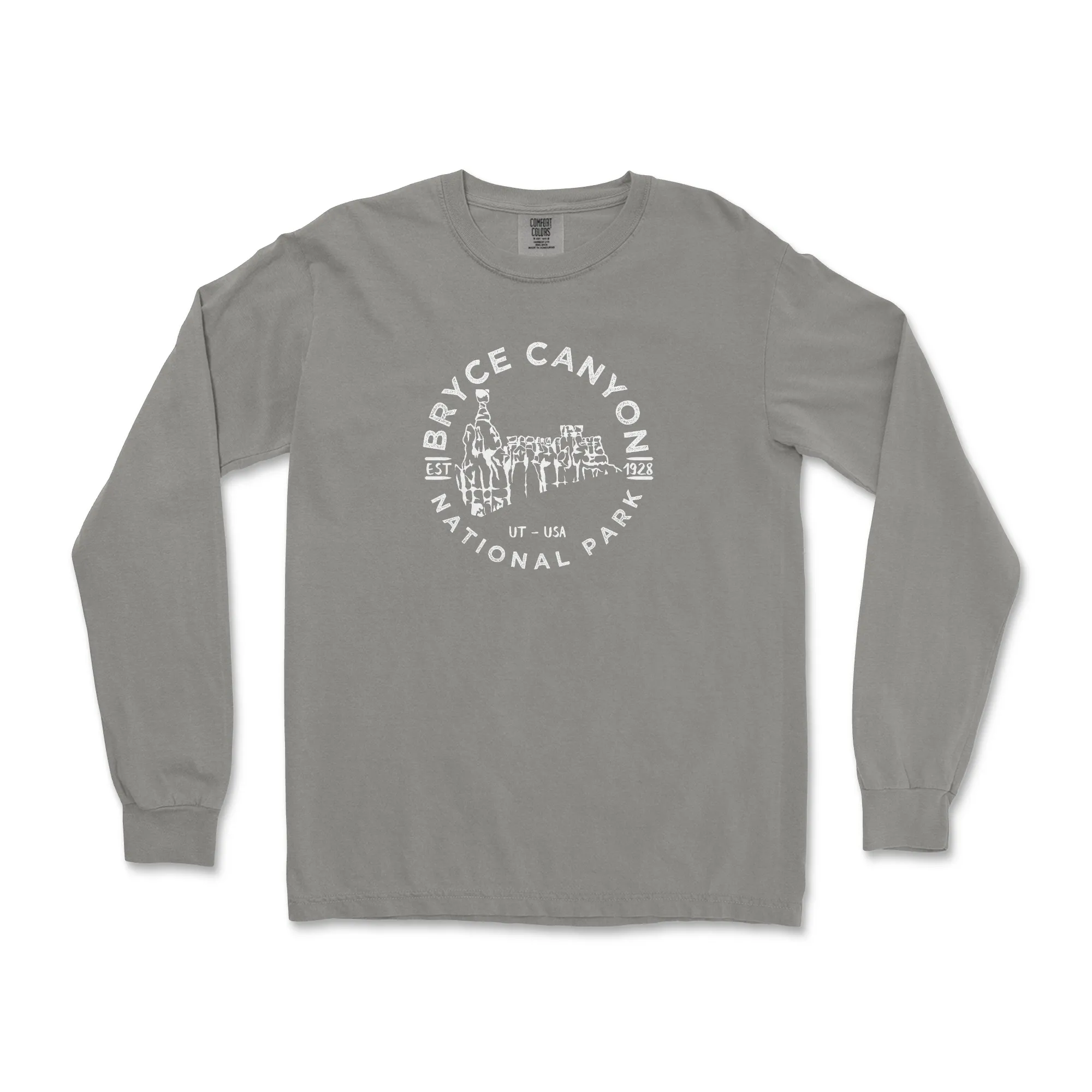 Bryce Canyon National Park Comfort Colors Long Sleeve T Shirt