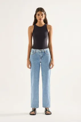 ELISE MID STRAIGHT JEAN-ERA BLUE