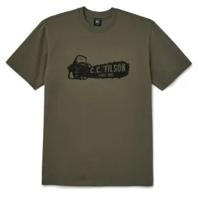 Filson S/S Pioneer Graphic T-Shirt StnBrnSaw