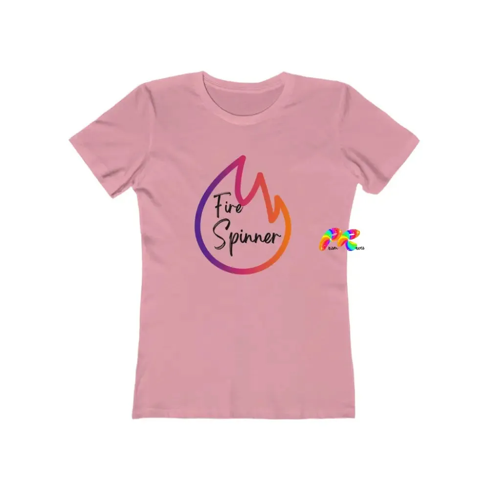 Fire Spinner Women's The Boyfriend T-Shirt