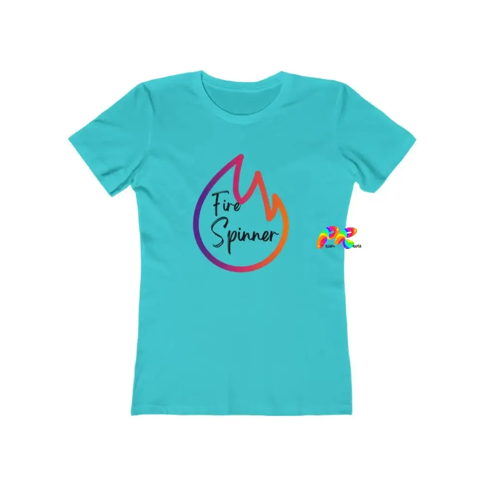 Fire Spinner Women's The Boyfriend T-Shirt