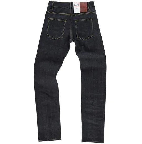 Fit 76 Regular Straight Selvedge Denim jeans, Indigo Blue