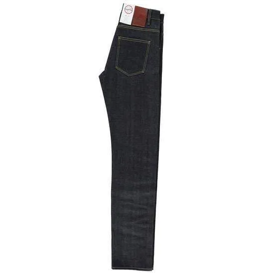 Fit 76 Regular Straight Selvedge Denim jeans, Indigo Blue