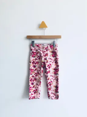 Floral Jeggings // 2Y