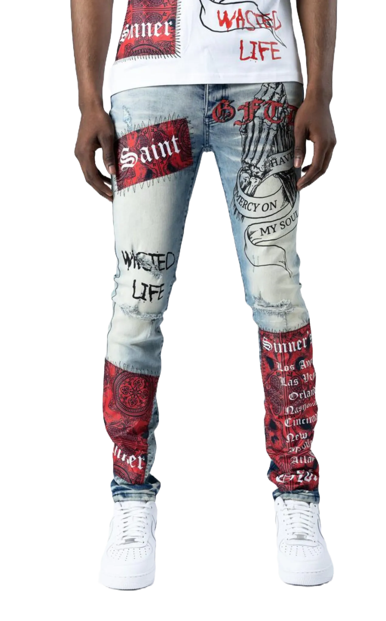 GFTD Saints and Sinners Skinny Jeans