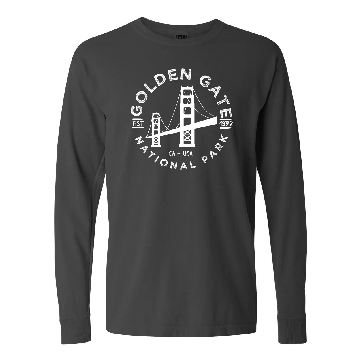 Golden Gate National Park Comfort Colors Long Sleeve T Shirt