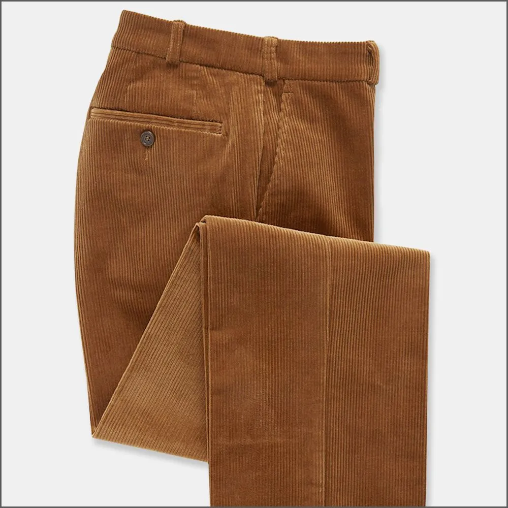 Brook Taverner Ellroy Ginger Cord Trousers<><>