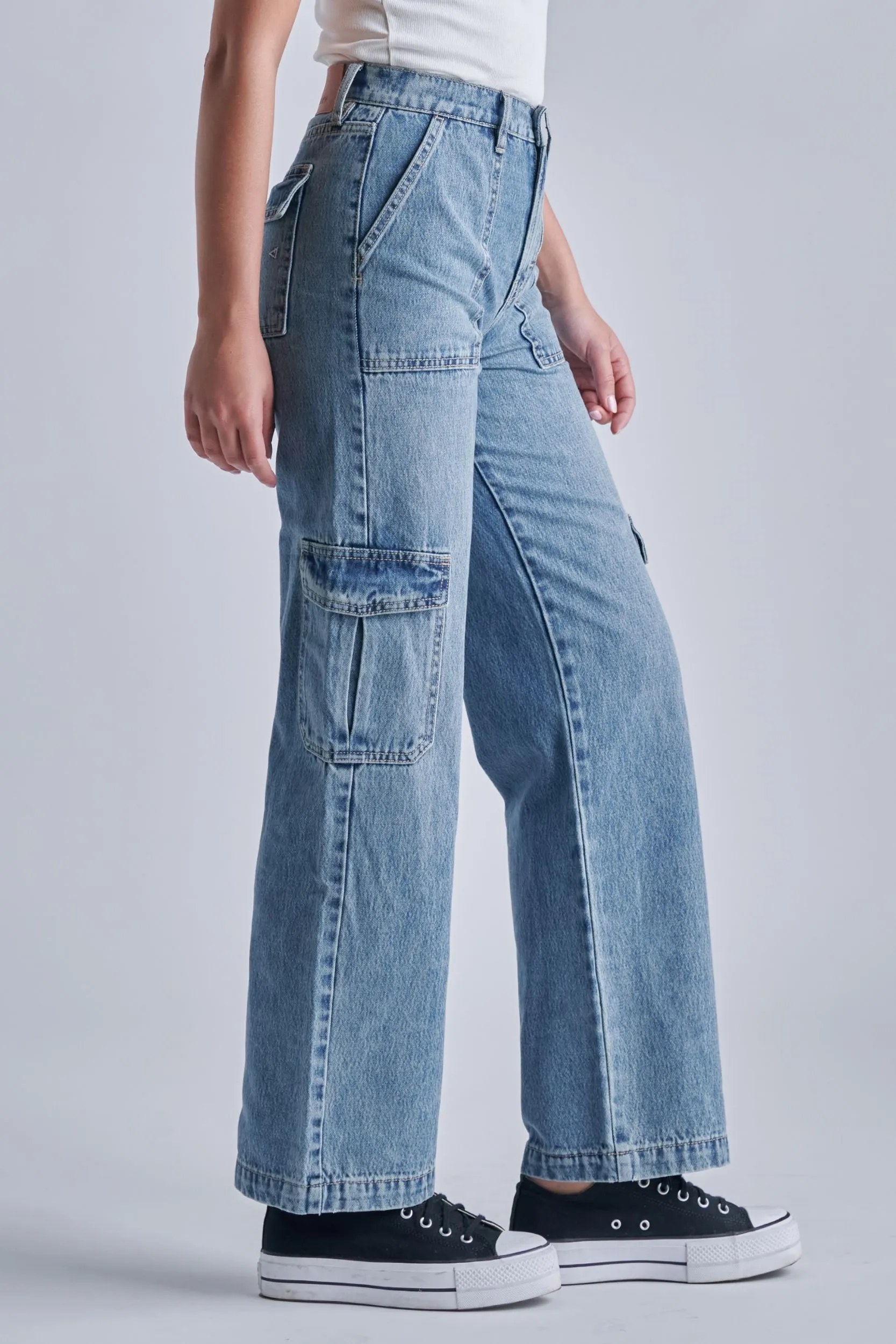 Hidden Logan High Waist Dad Jeans