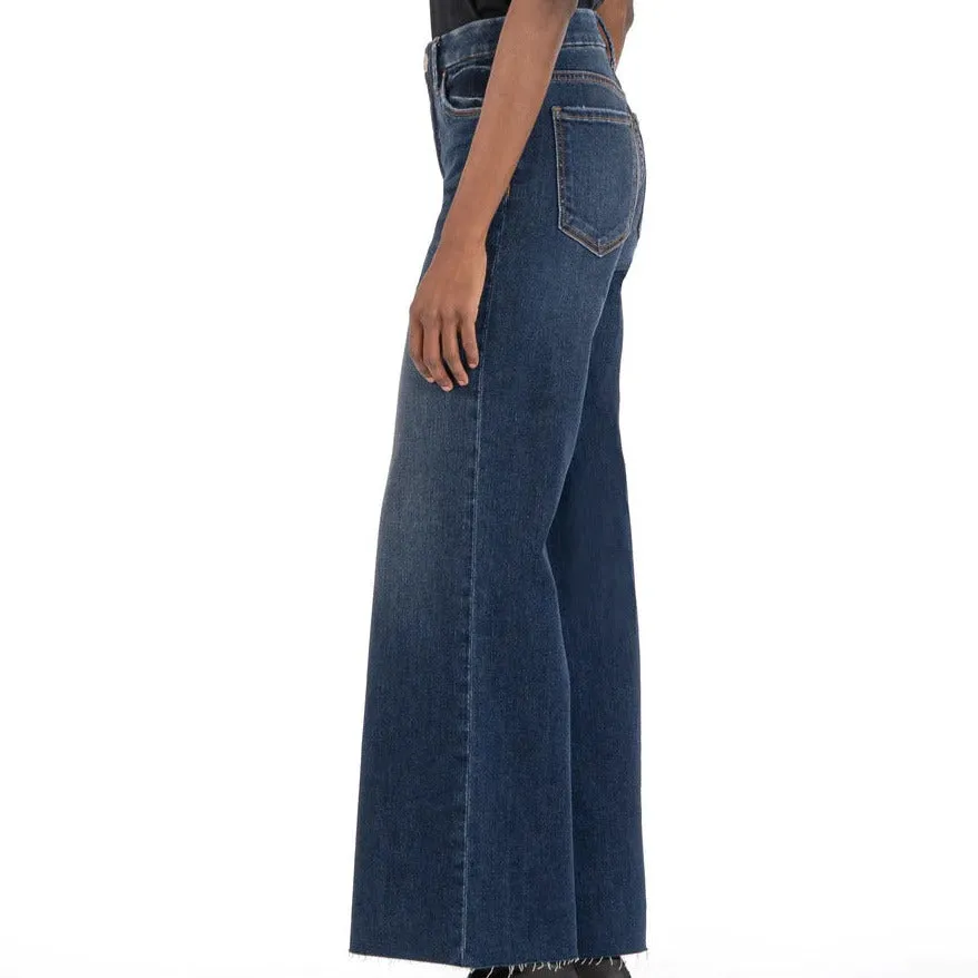 High Rise Meg Fab Ab Wide Leg (Exhibited)