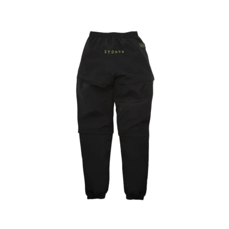 INCANDESCENCE STREAK TRACK PANTS BLACK