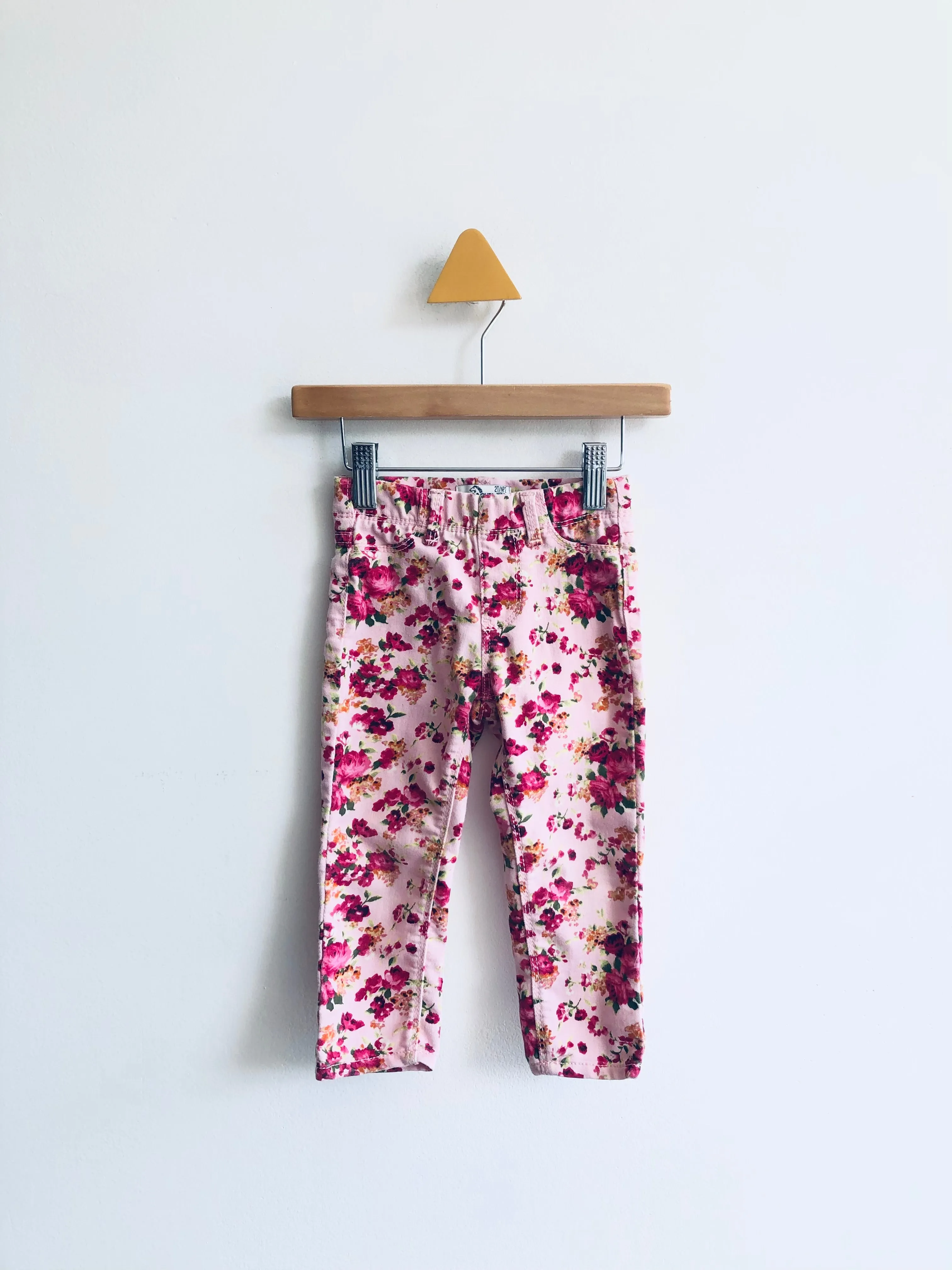 Floral Jeggings // 2Y