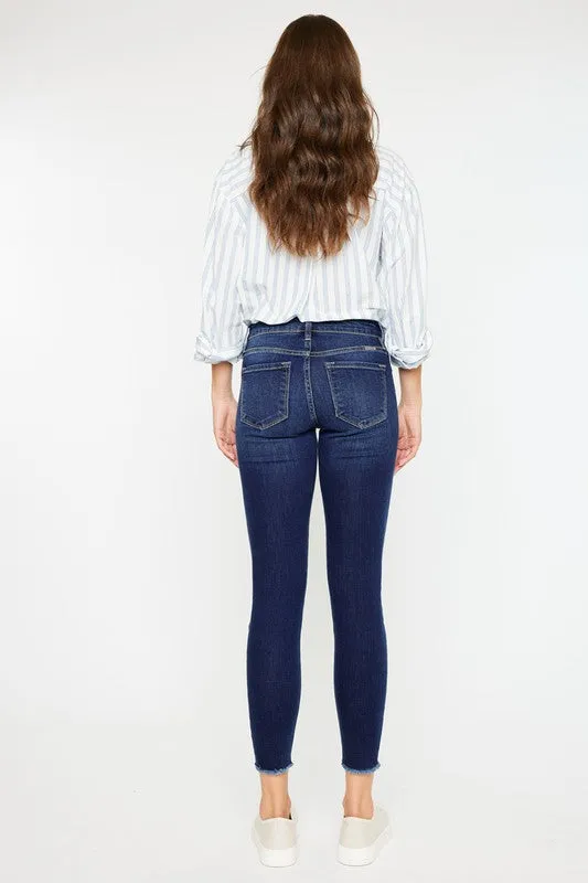 KanCan MID RISE ANKLE SKINNY JEANS