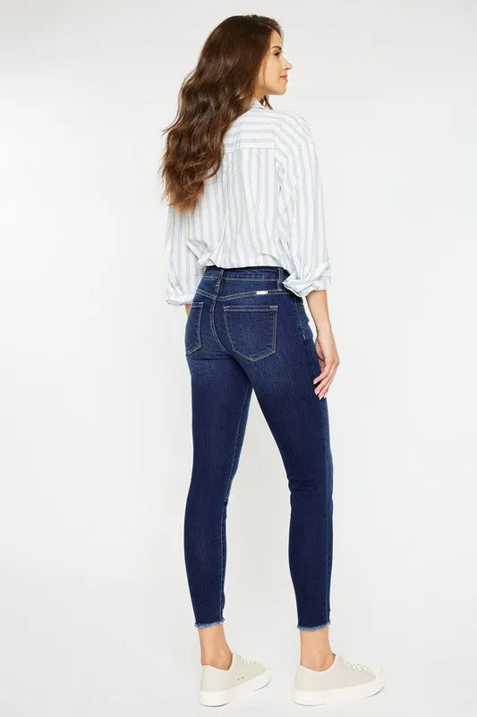 KanCan MID RISE ANKLE SKINNY JEANS