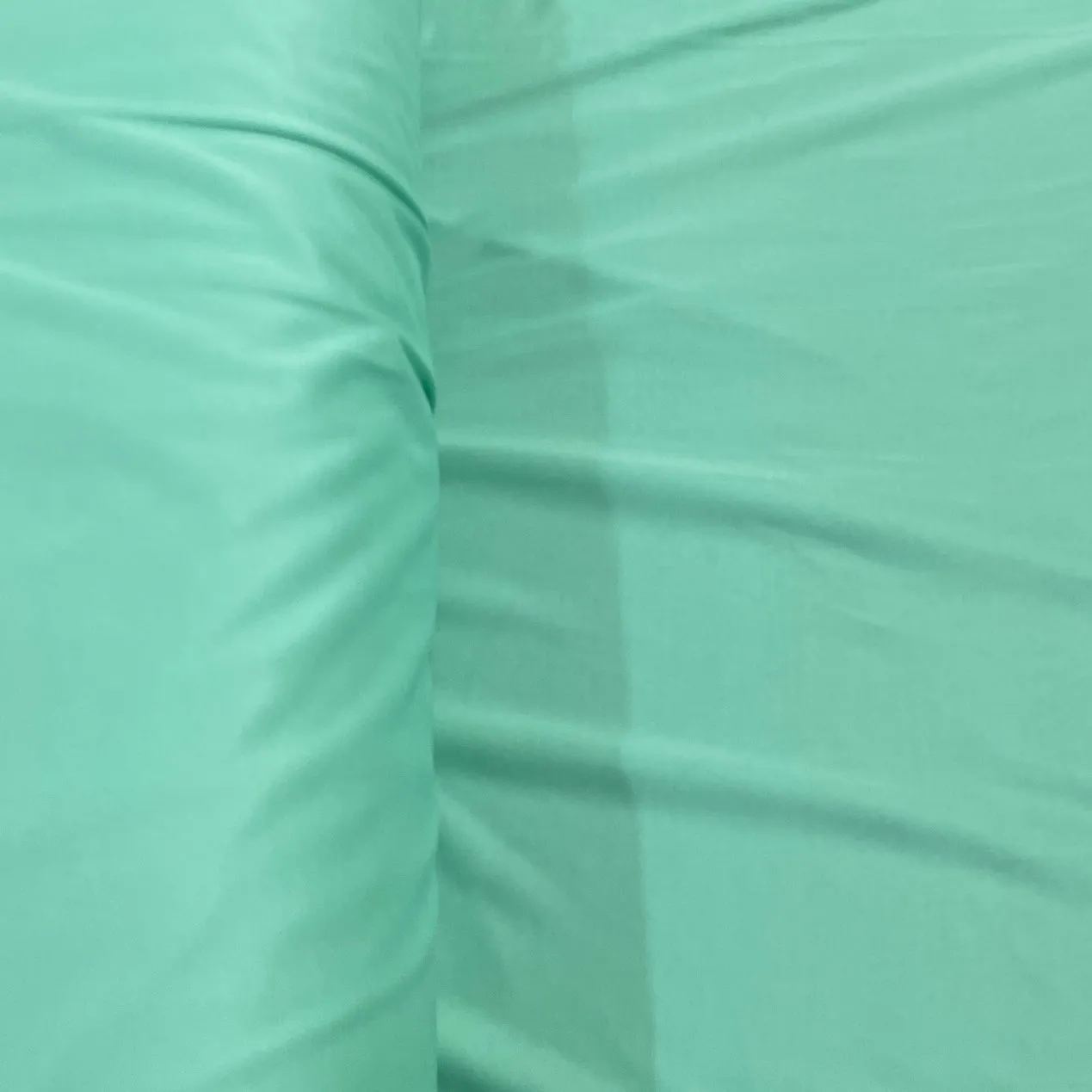 Light Mint Green Solid Lycra Dyed Fabric