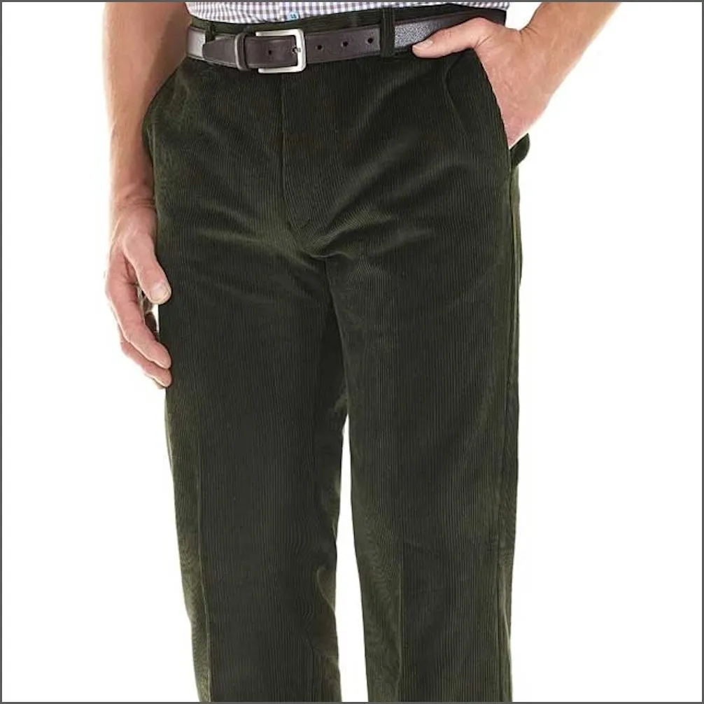 Gurteen Verona Olive Stretch Cord.