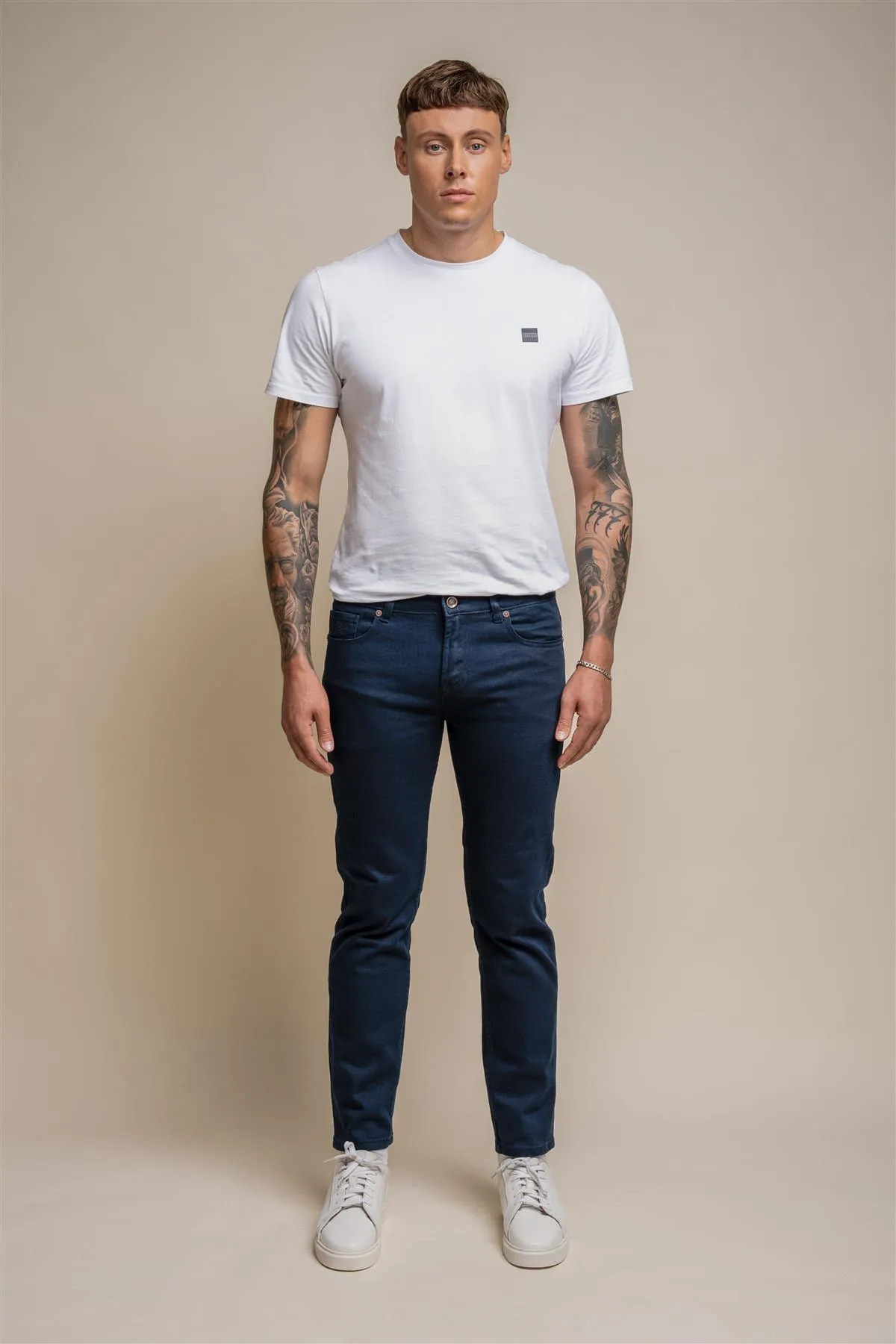 MIlano Stonewash Stretch Denim Jeans