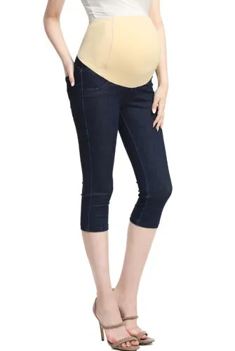 Momo Maternity Women's Capri Jeggings