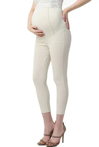 Momo Maternity Women's Cropped Jeggings