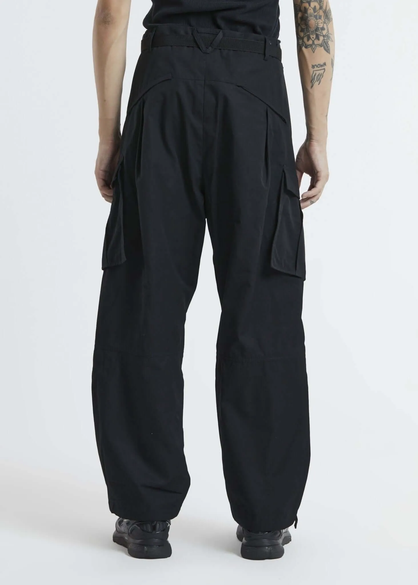 Pleated Cargos Trousers