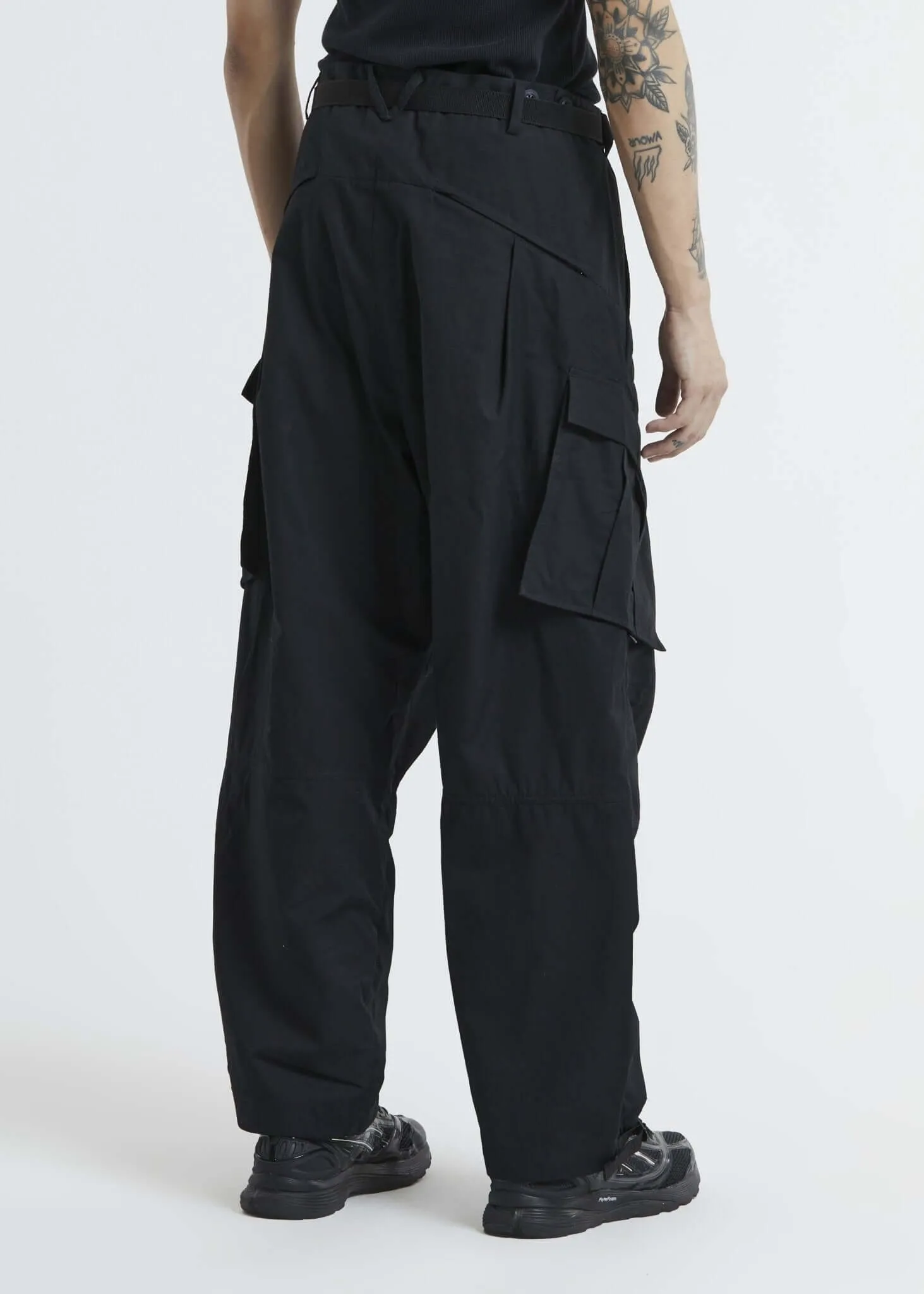 Pleated Cargos Trousers