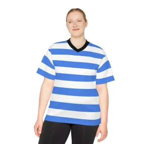 Plus Size Blue And White Striped T-Shirt / Sizes SX - 4X / Blue And White Striped T-shirt/ SX - 4X / Plus Size Blue Stripes Shirt /  Plus Size Clothing