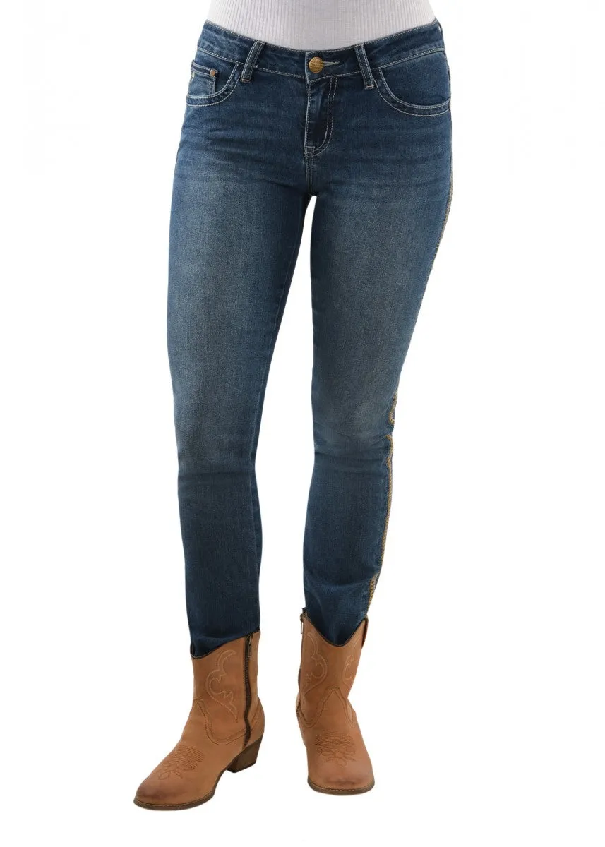 Pure Western Womens Debbie Skinny Jean