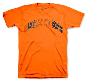 Retro 5 Orange Blaze Stitched Shirt