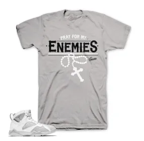 Retro 7 Pure Money Shirt - Enemies - Grey