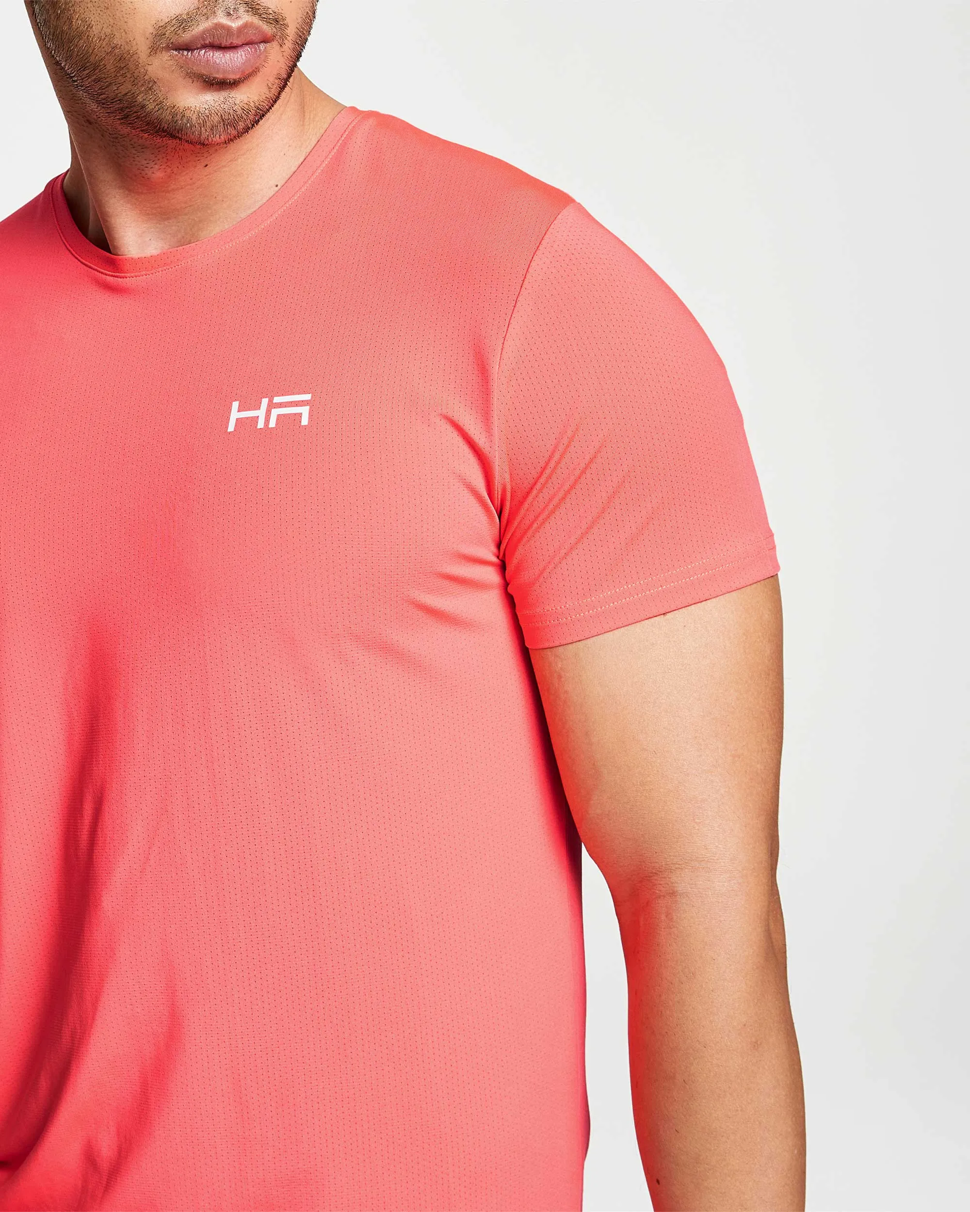 Sport Training T-Shirt - Neon Coral