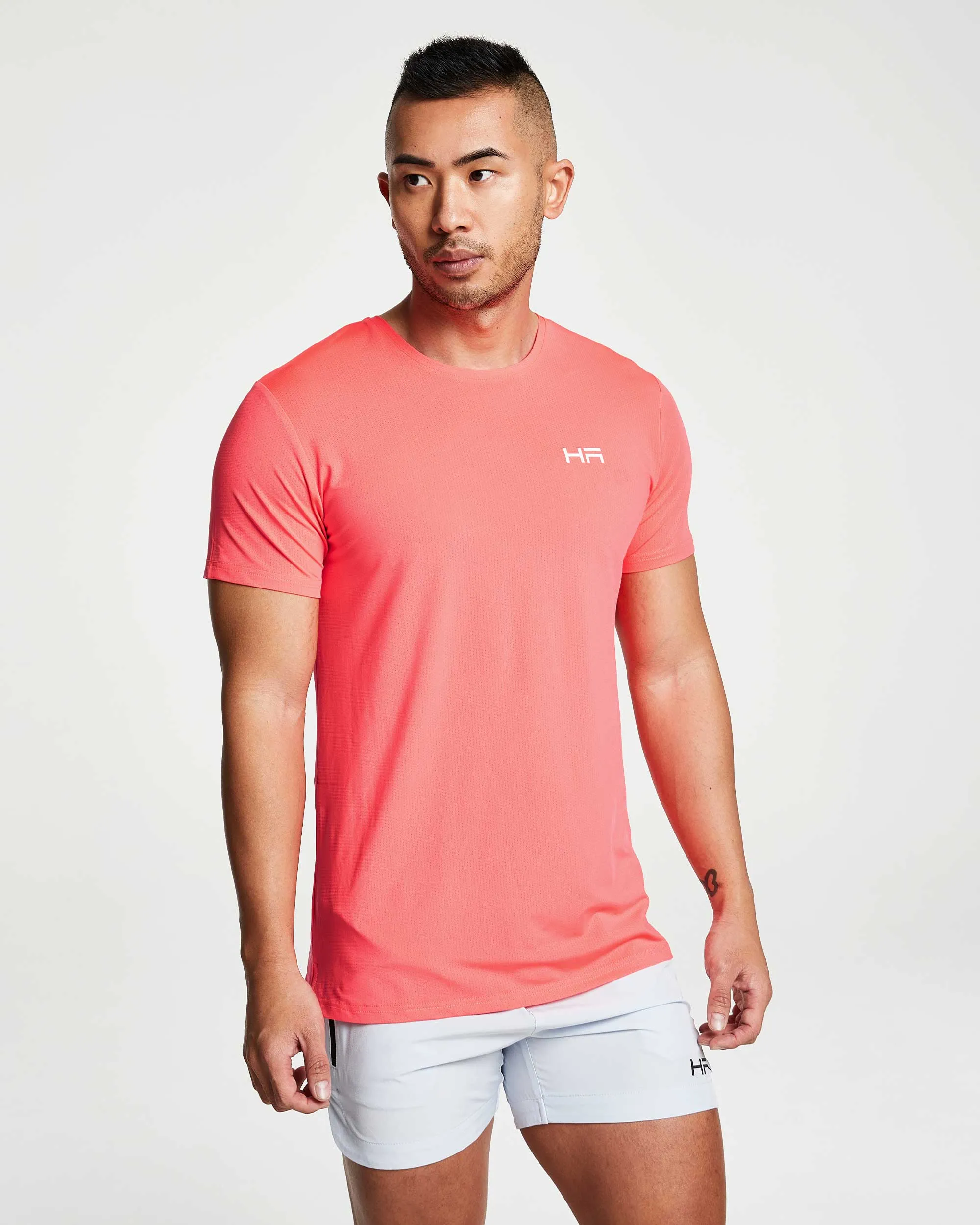 Sport Training T-Shirt - Neon Coral