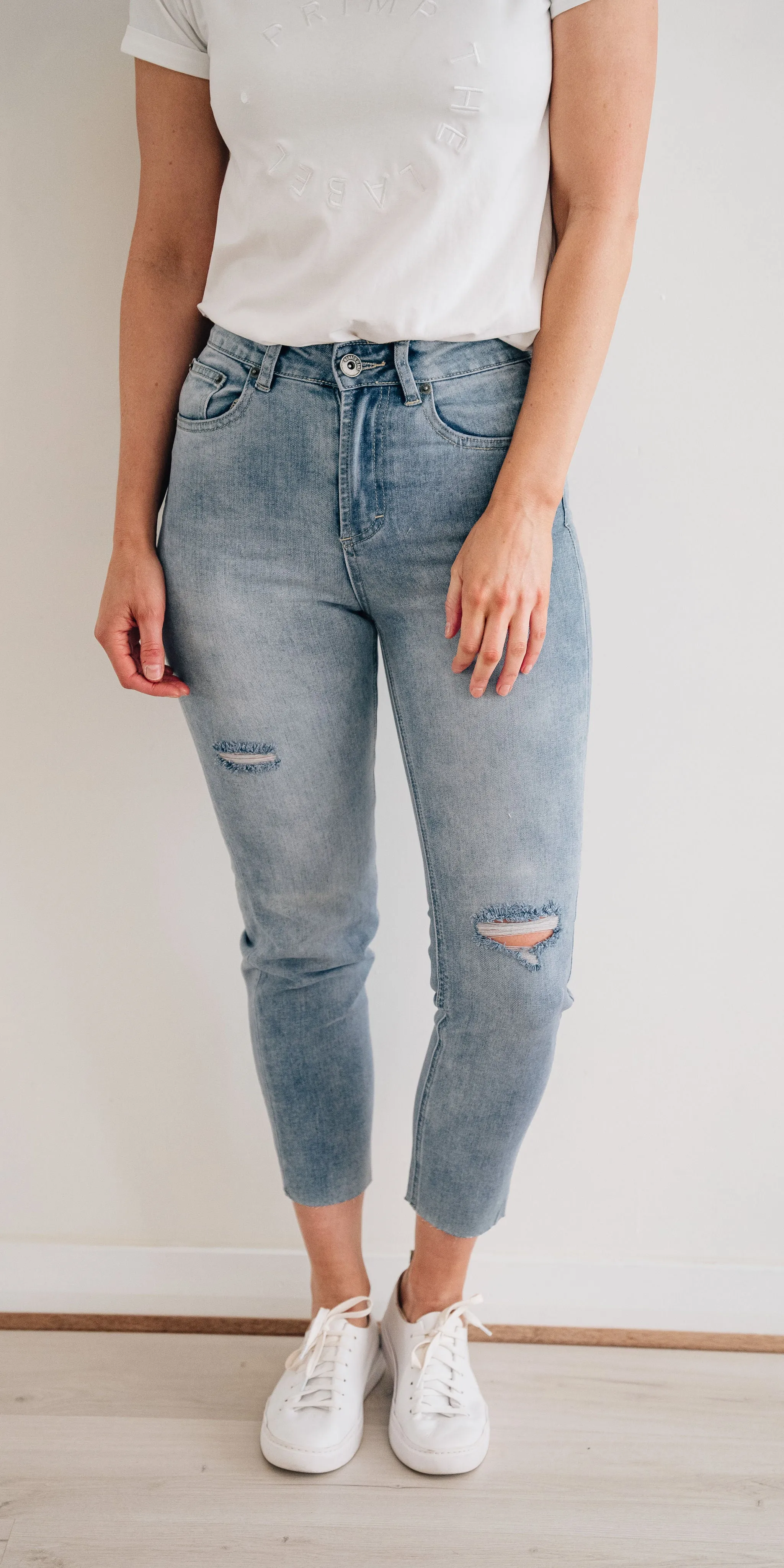 Taylor Mum jeans - blue