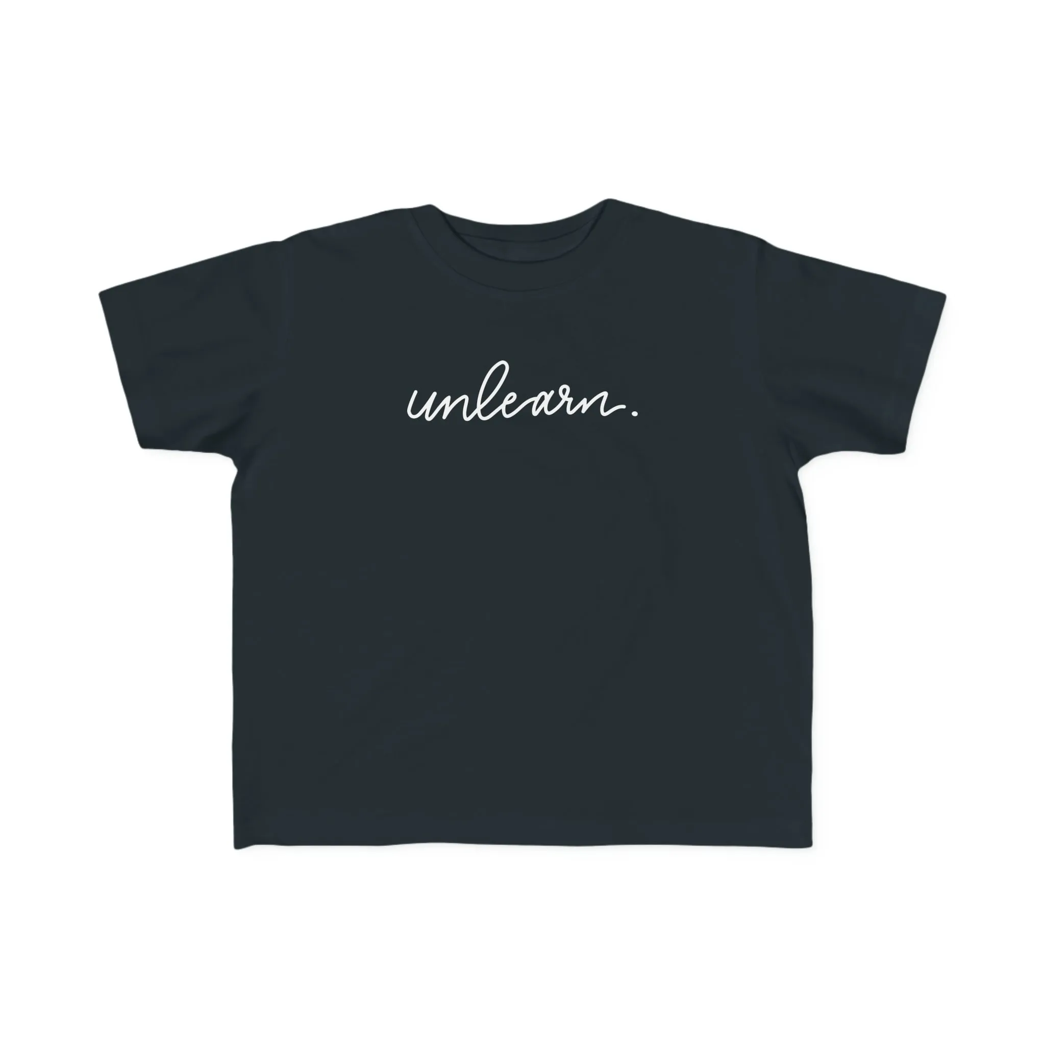 unlearn. logo script - Toddler T-shirt