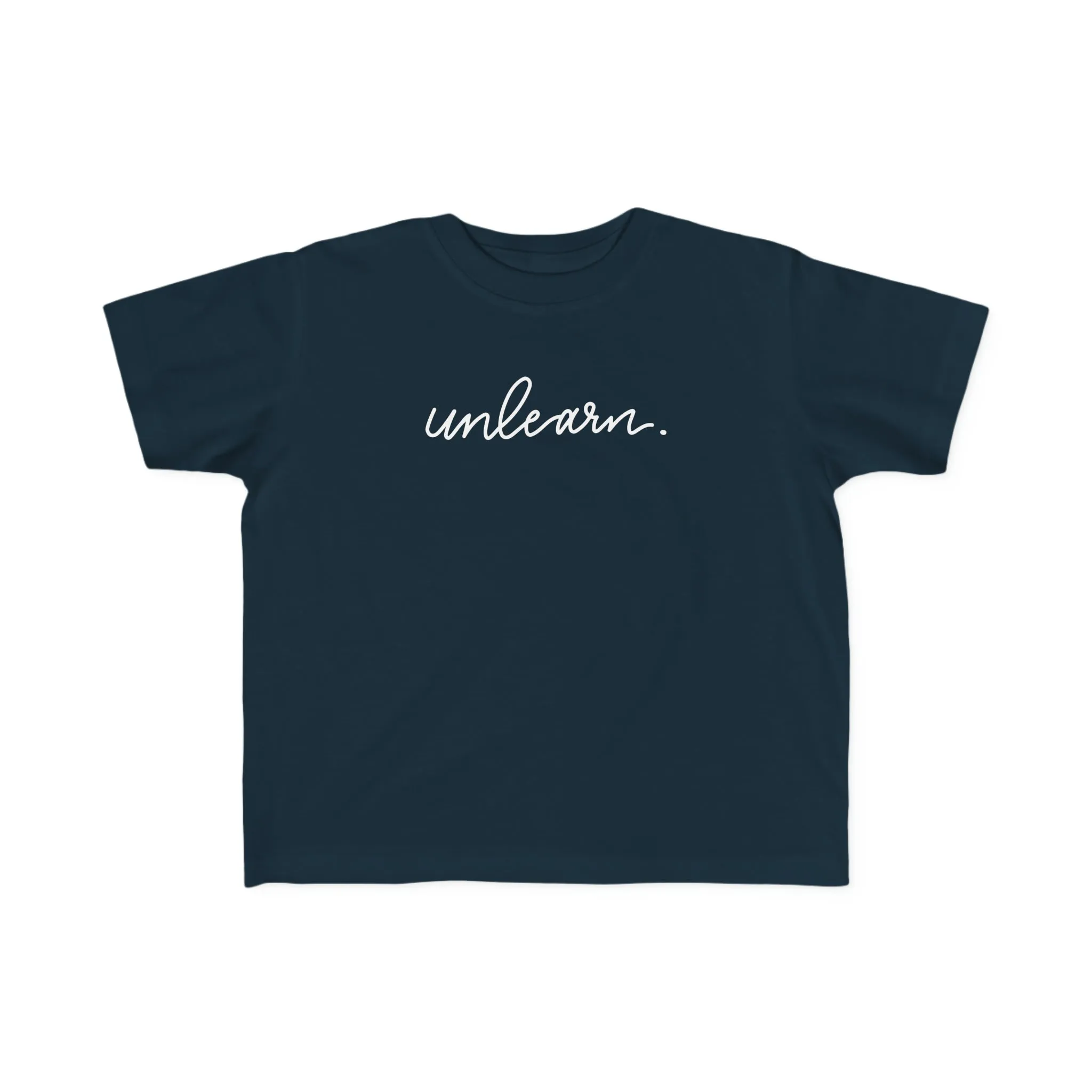 unlearn. logo script - Toddler T-shirt