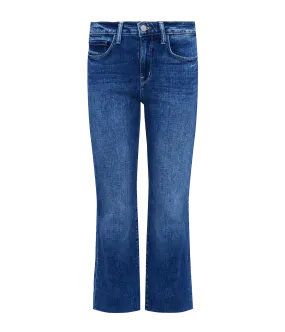 Wanda High Rise Cropped Wide Leg Jean in Wilcox