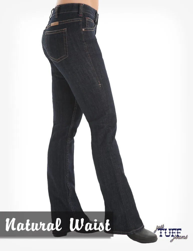 Women's Cowgirl Tuff Just Tuff Jeans- Natural Waist