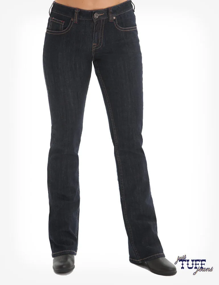 Women's Cowgirl Tuff Just Tuff Jeans- Natural Waist